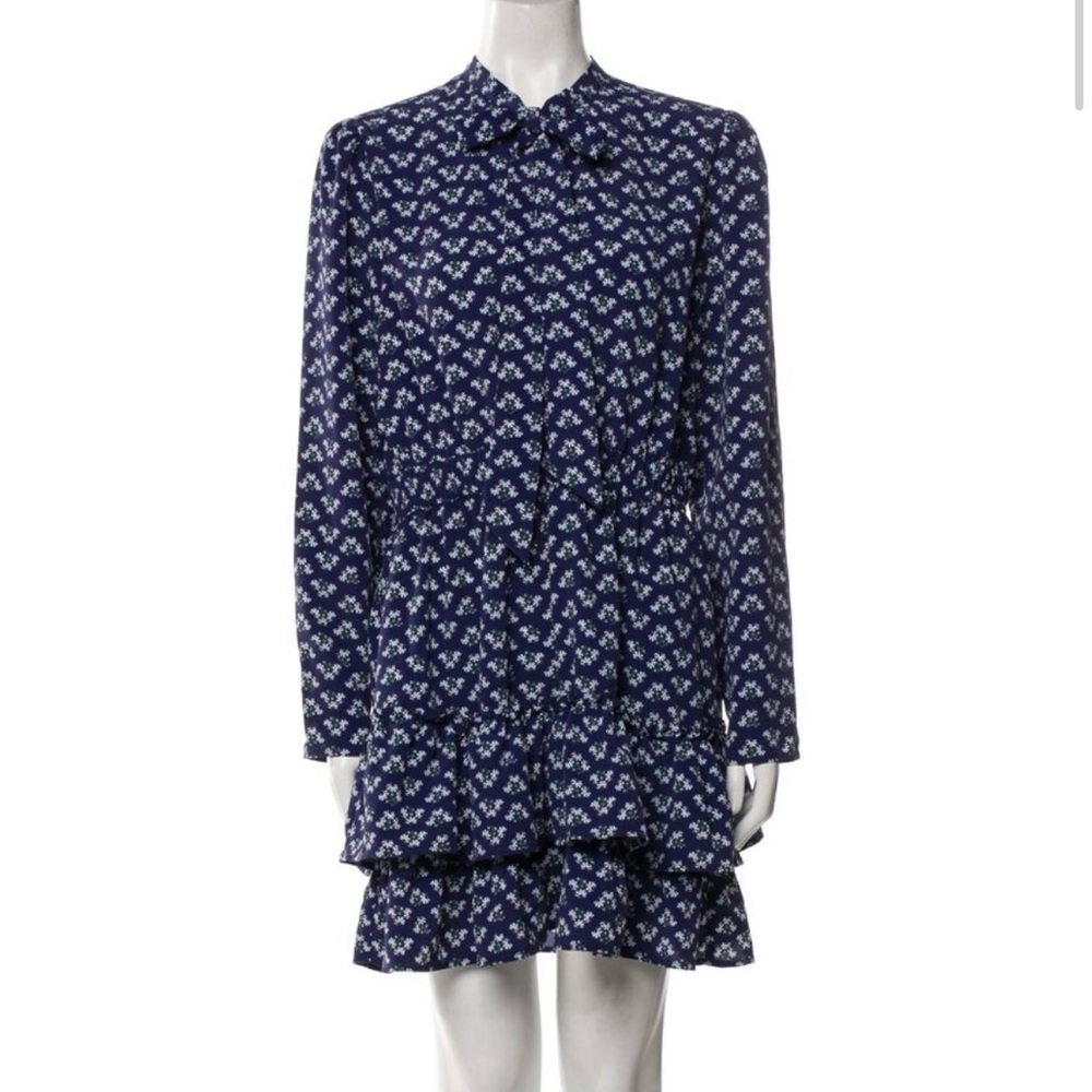 Floral Navy Dress